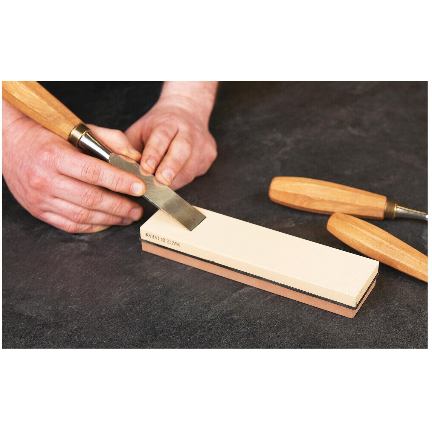 Combination Waterstone - 8" x 2" x 1" - 1000/6000 Grit alt 0