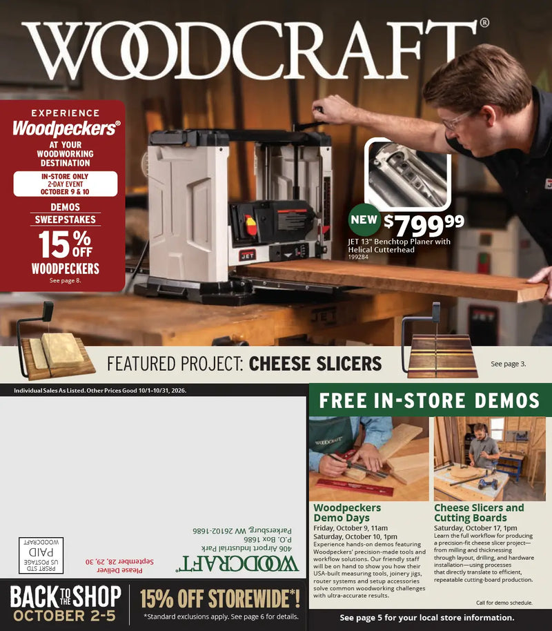 Woodcraft - Shop Sale Flyer