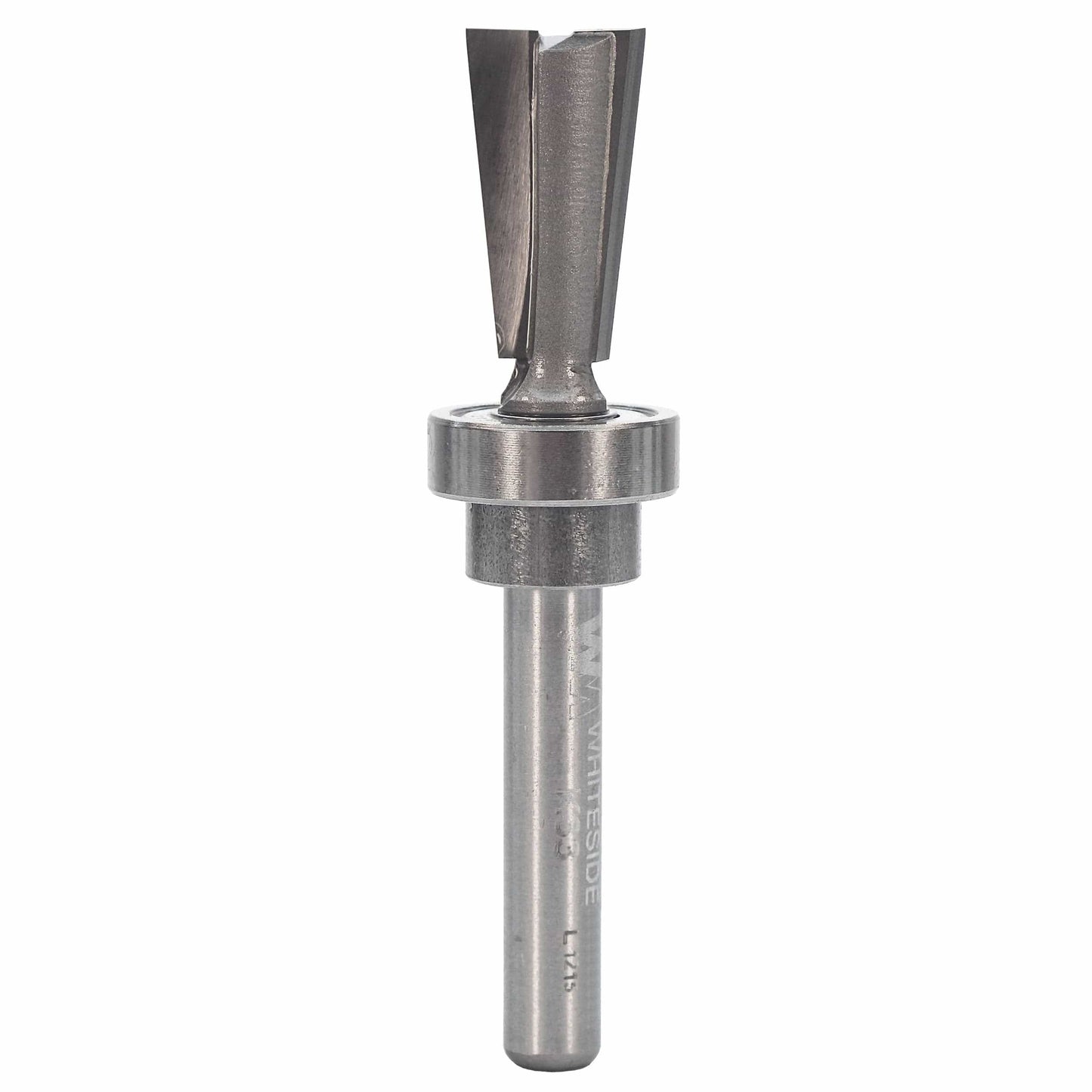 K33 7 Degree Dovetail Router Bit 1/4" SH 7/16" D X 3/4" CL X 2-5/8" OL alt 0