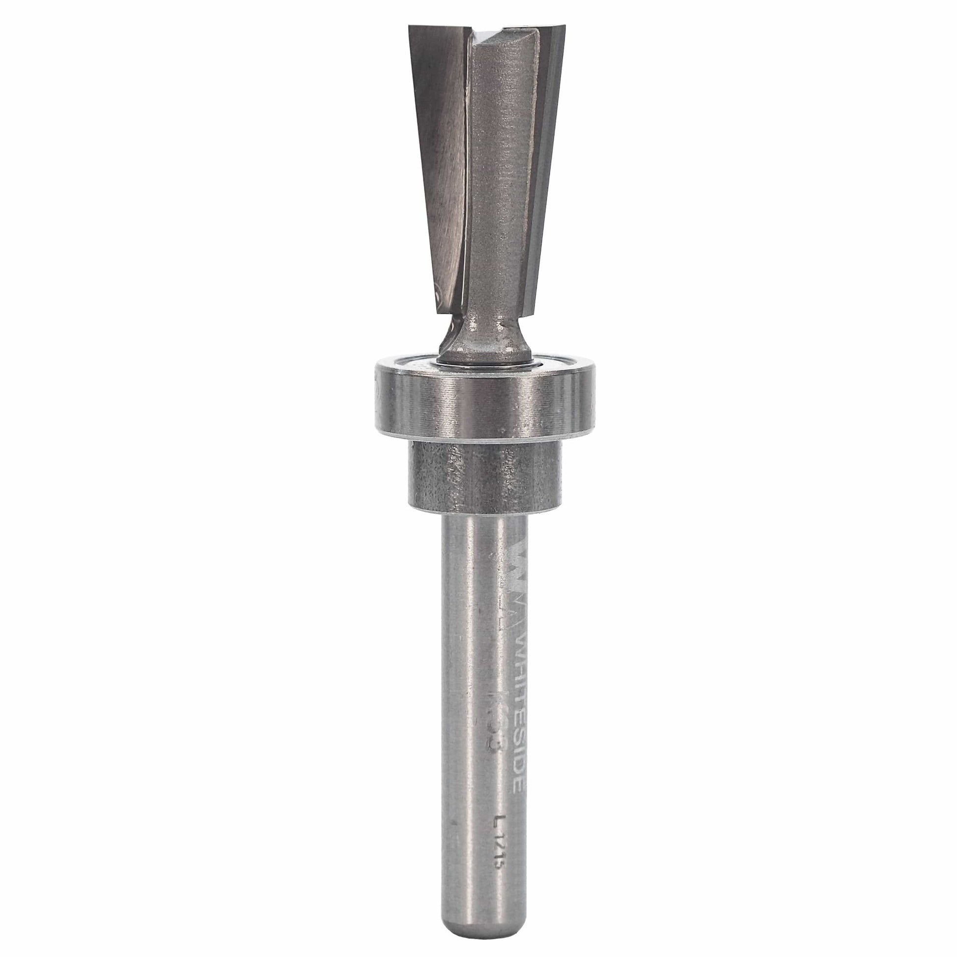 K33 7 Degree Dovetail Router Bit 1/4" SH 7/16" D X 3/4" CL X 2-5/8" OL alt 0