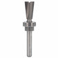 K33 7 Degree Dovetail Router Bit 1/4" SH 7/16" D X 3/4" CL X 2-5/8" OL alt 0