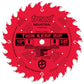 LU87R010 Circular Saw Blade 10" x 5/8" Bore x 24 Tooth Flat Top Thin Kerf alt 0