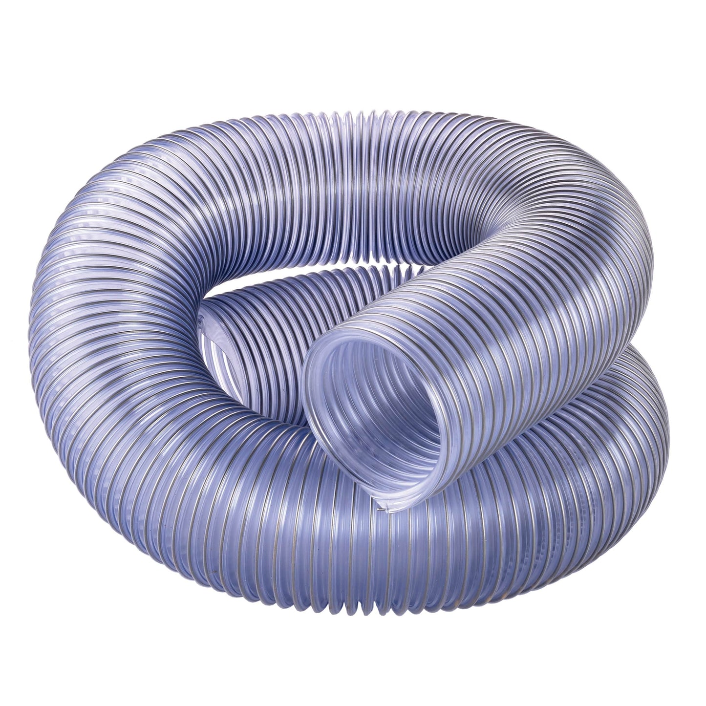 4" x 10' Flexadux PV Dust Collection Hose - Clear alt 0