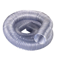 2.5" x 10' Flexadux PV Dust Collection Hose - Clear alt 5