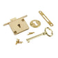 Full Mortise Chest Lock 5/16" x 2" x 1-5/8" alt 0