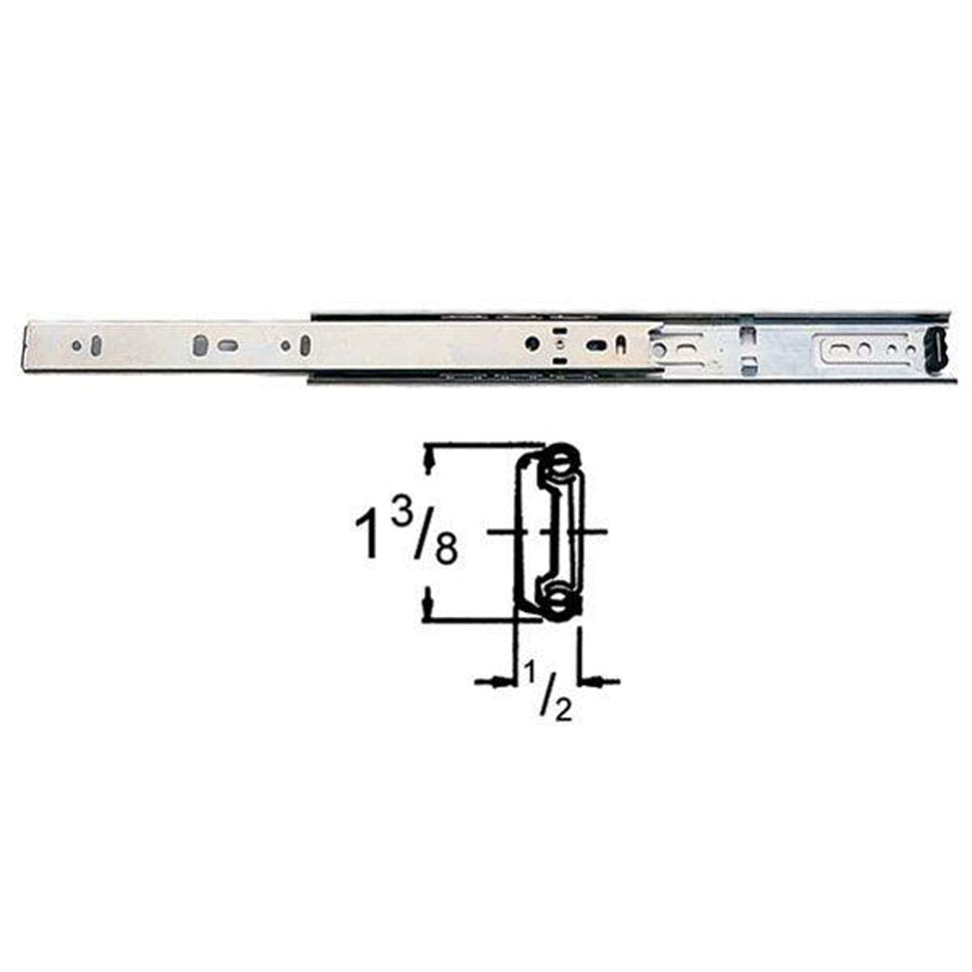 Accuride 12" Low Profile Drawer Slides Woodcraft