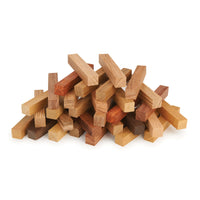 African Wood Pen Blank Assortment - 32 Piece alt 0
