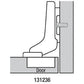 Clip Top Inset  Frameless Hinge - 1 Pair
