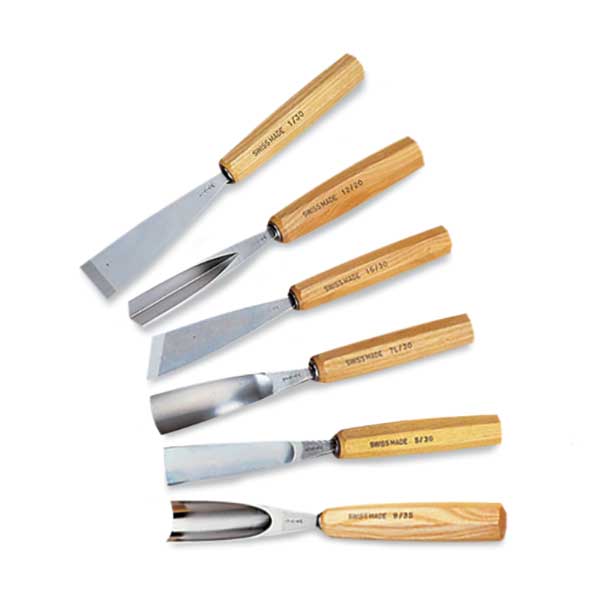 pfeil Swiss made Carving Tool Set - Sculpter's Full Size - 6 Piece ...