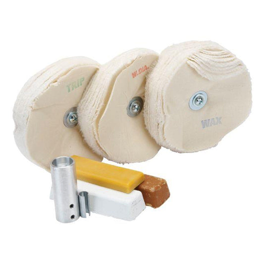 Wood Buff Buffing System for Lathes alt 0