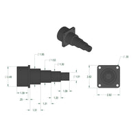 Universal Tool Adapter Dust Collection Fitting alt 0