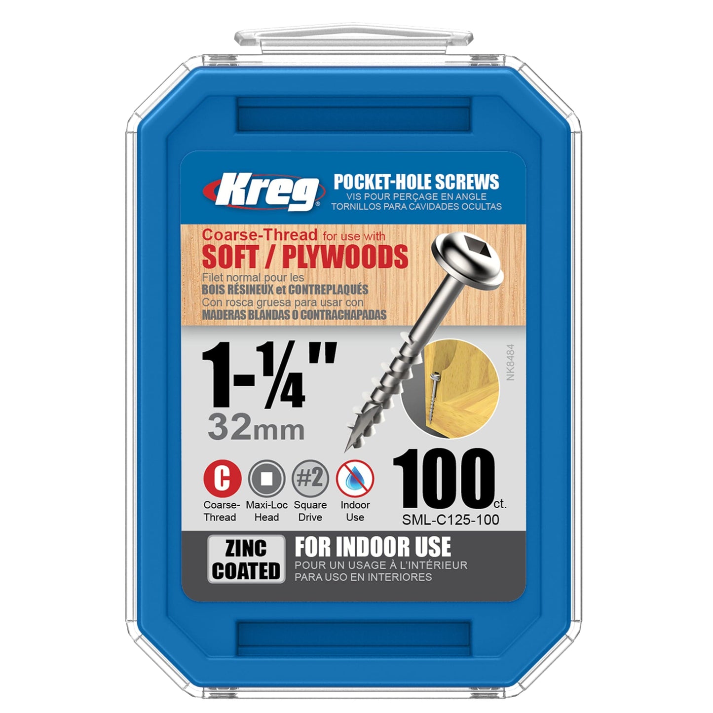 WASHER HD #8x1/1/4"C(100) SCRW alt 2