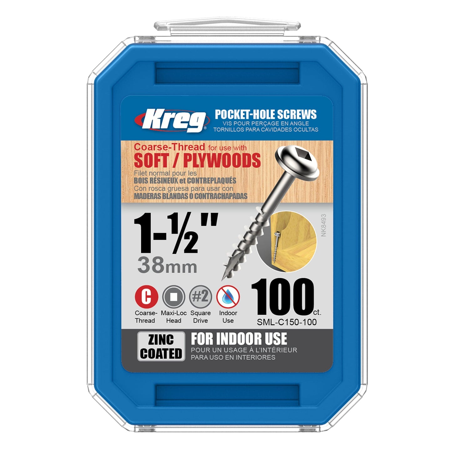 WASHER HD #8x1-1/2"C(100) SCRW alt 2