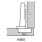 Full Overlay Clip Top Hinge w/cam Plate - 120° - 1 Pair