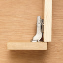 Half Overlay Clip Top Hinge w/cam Plate - 120° - 1 Pair