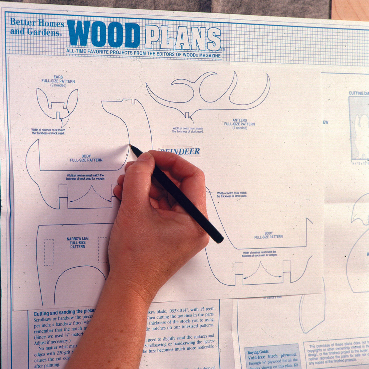 Wood Magazine Jumbo Graphite Transfer Paper 18