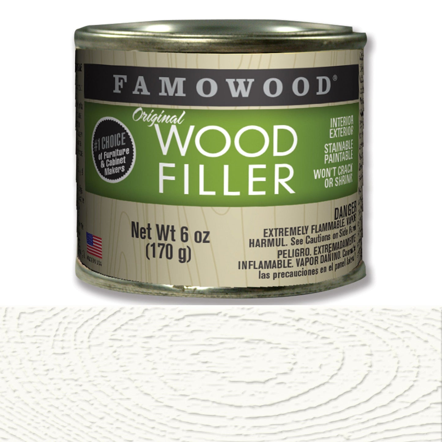 (H) FAMOWOOD FILL WHITE GLAZE alt 0