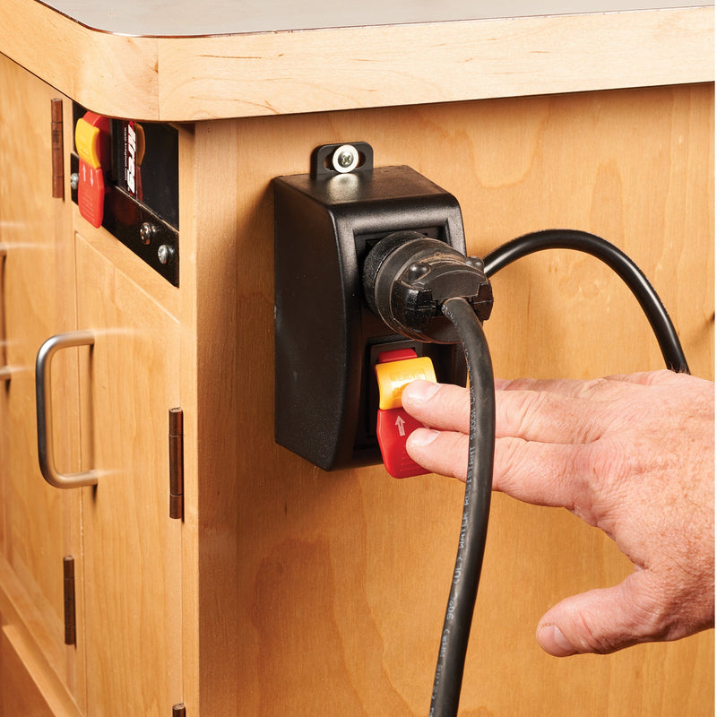 WoodRiver Accessory Power Switch | Hands-Free Tool Activation | Woodcraft