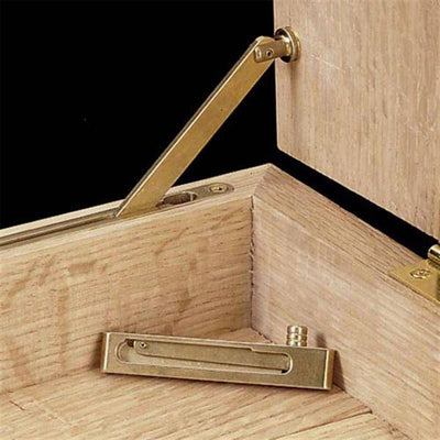 Mortised Box Lid Support alt 0