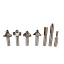 7-Piece Basic Router Bit Set, 1/2" Shanks, Model 401 alt 0