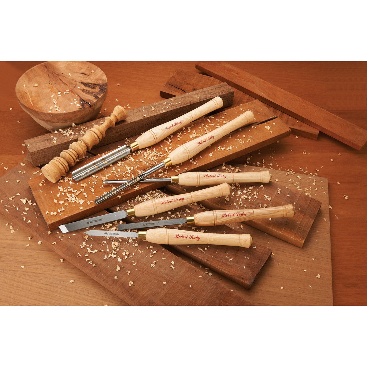 Sorby Intermediate Turning Tool Set - HSS - 6 Piece | Woodcraft