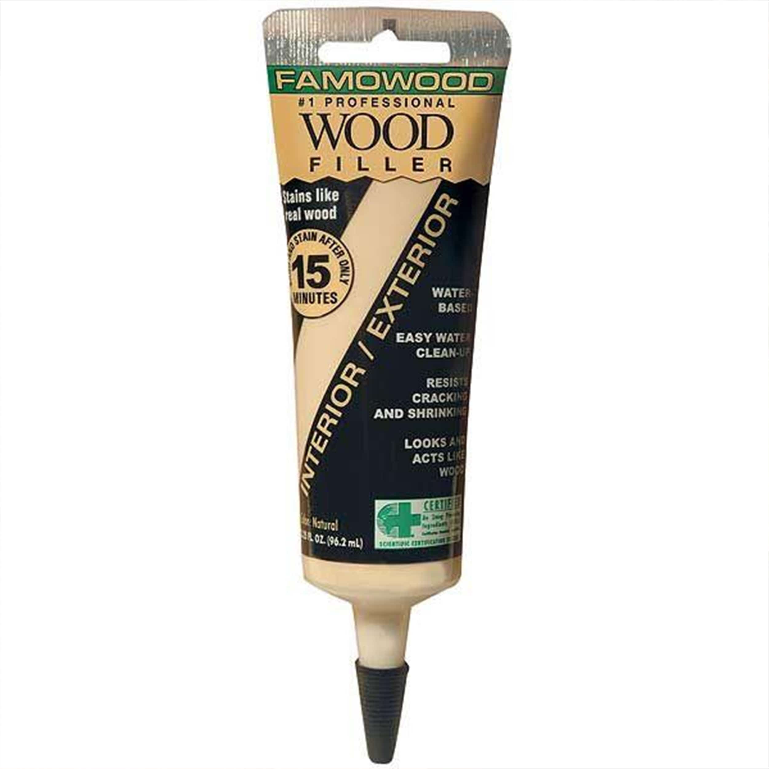 Famowood Wood Filler, Natural, 3.25oz Woodcraft