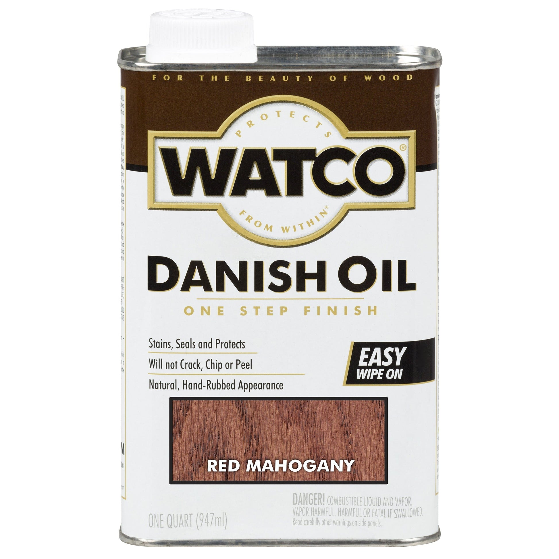 (H) WATCO OIL RED MAHOGANY QT alt 0