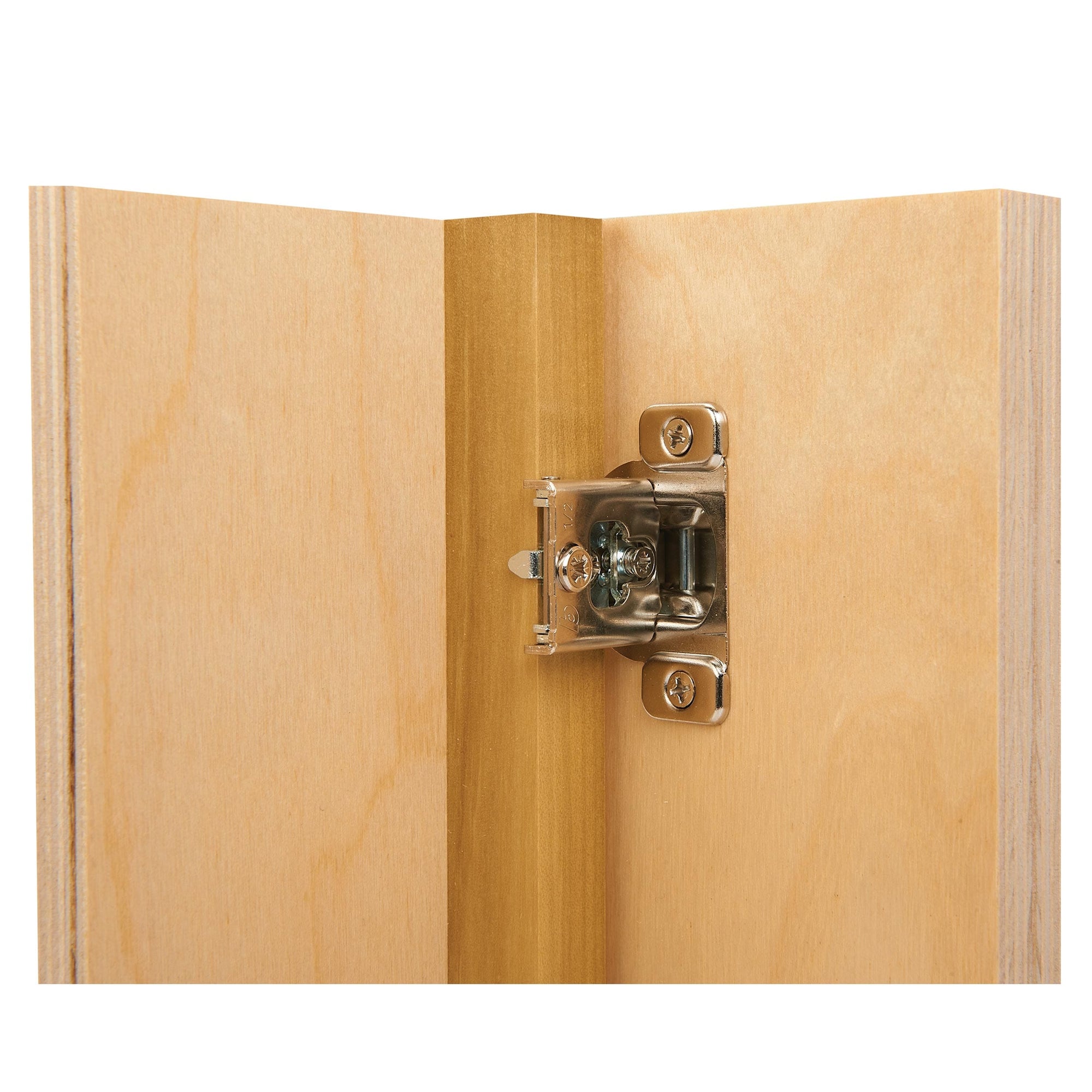 Compact Face Frame Hinge - 1/2" Overlay - 1 Pair