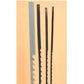Mach Speed Scroll Saw Blade - .018" x .055" x #9R x 8/6 TPI - 12 Pack