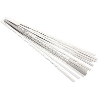Reverse Tooth Scroll Saw Blade - .010" x .022" x #2/0 x 28/21 TPI - 12 Pack alt 0