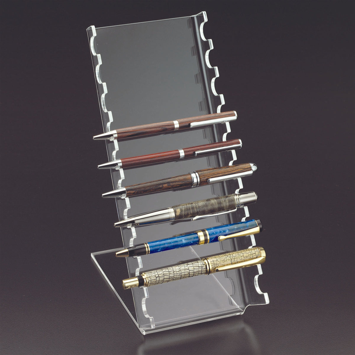 WoodRiver®- Waterfall Pen Display Stand | Woodcraft