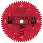 LU85R008 Industrial Ultimate Cut-Off Bladed with Red Perma-Shield 8" x 5/8" Bore x 64 Tooth ATB alt 0