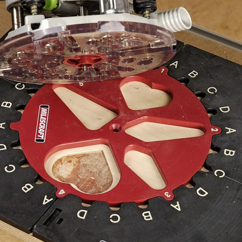 Milescraft Router Design Inlay Kit Create Precise Decorative Patterns ...