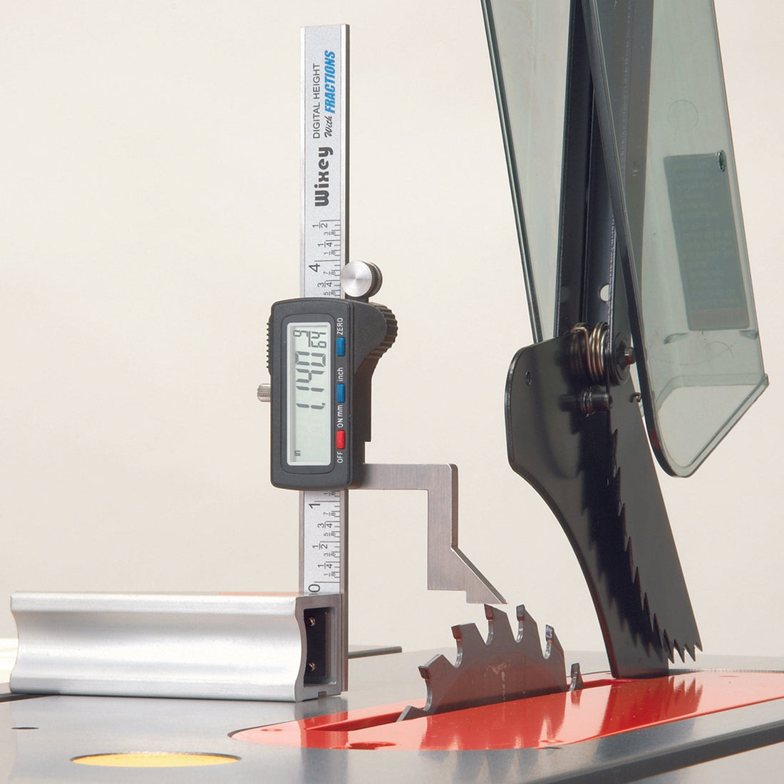 Wixey Digital Height Gauge with Fractions Woodcraft