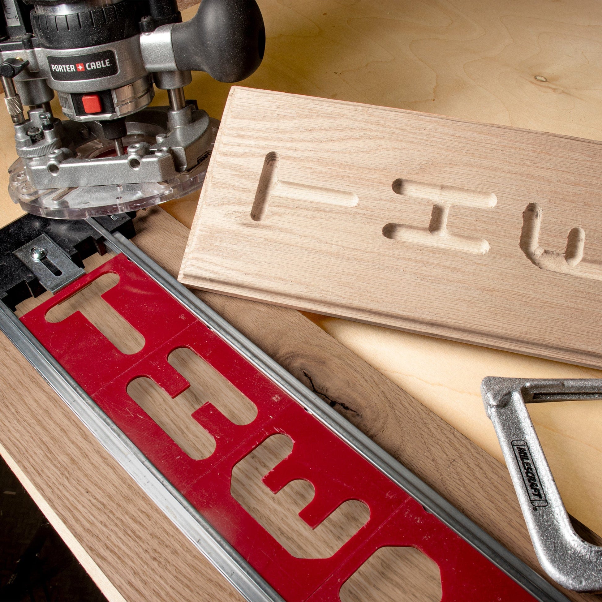 Hand Router Signs Router Stencil Tracing Jig Milescraft 1221 Pantograph PRO Router ...
