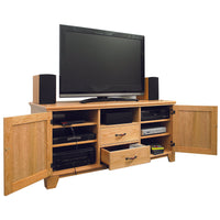 Woodworking Project Paper Plan to Build Flat Panel TV Entertainment Center alt 0