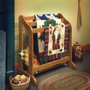 Woodworking Project Paper Plan to Build Heirloom Quilt Stand alt 0