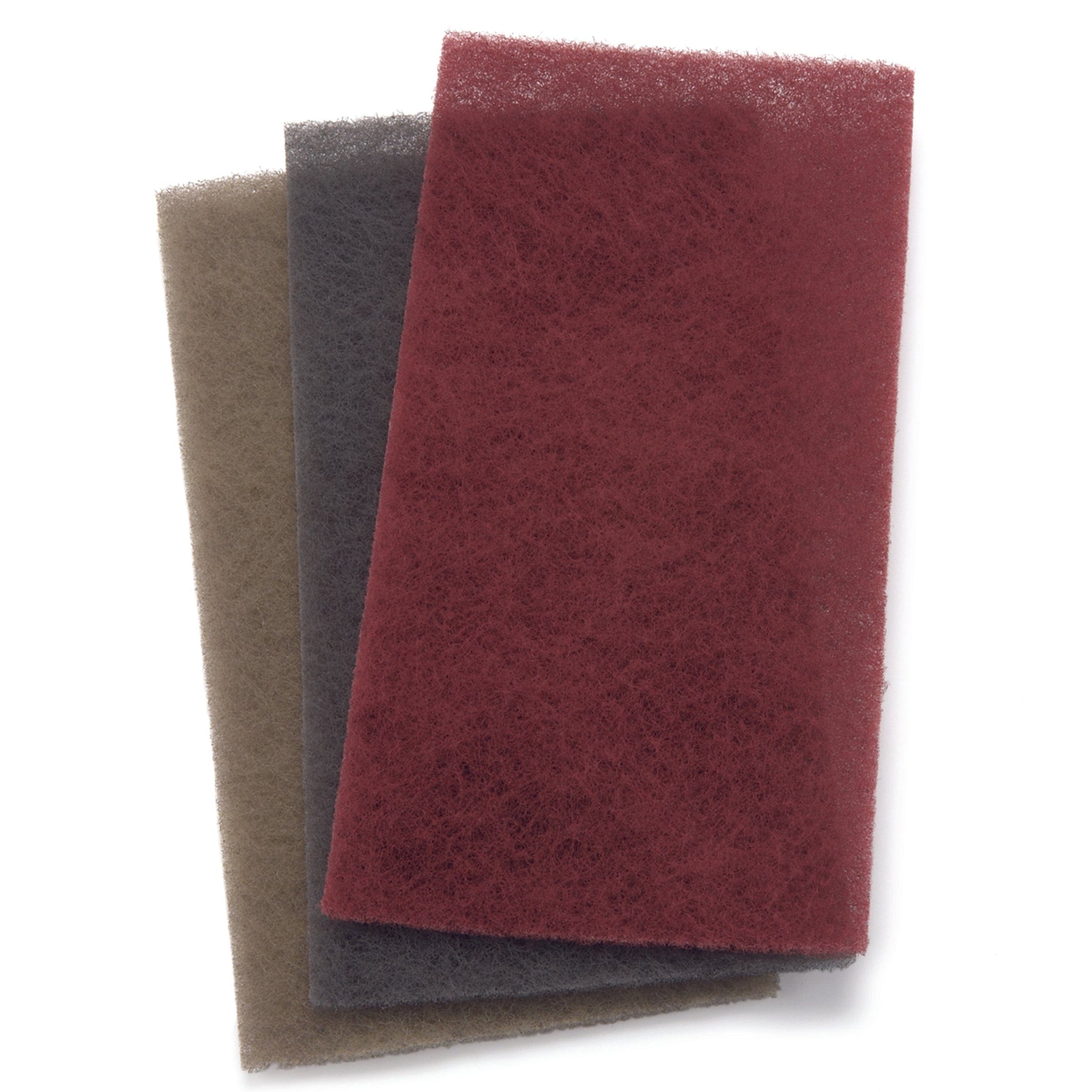 Mirka Mirlon Nonwoven Total Scuff Sanding Pad, 1500 Grit, 3 pack , (18