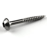 Pocket Hole Screw - #7 x 1-1/4" Fine - Stainless - 100 Piece alt 0