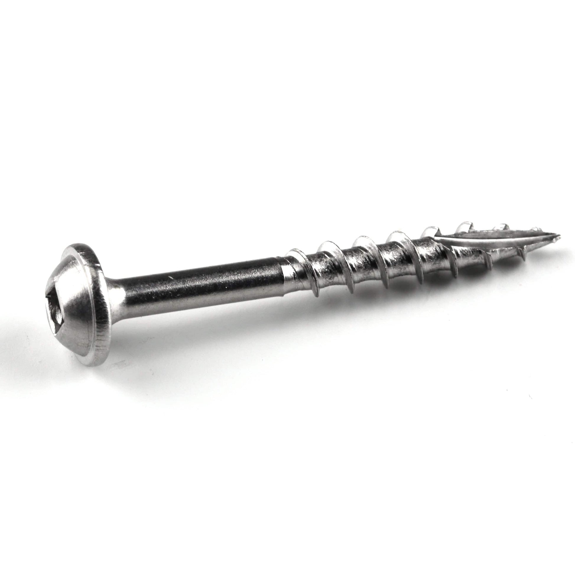 8 x 1-1/2 Crs WH SS Screw 100 alt 0