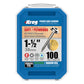 8 x 1-1/2 Crs WH SS Screw 100 alt 2