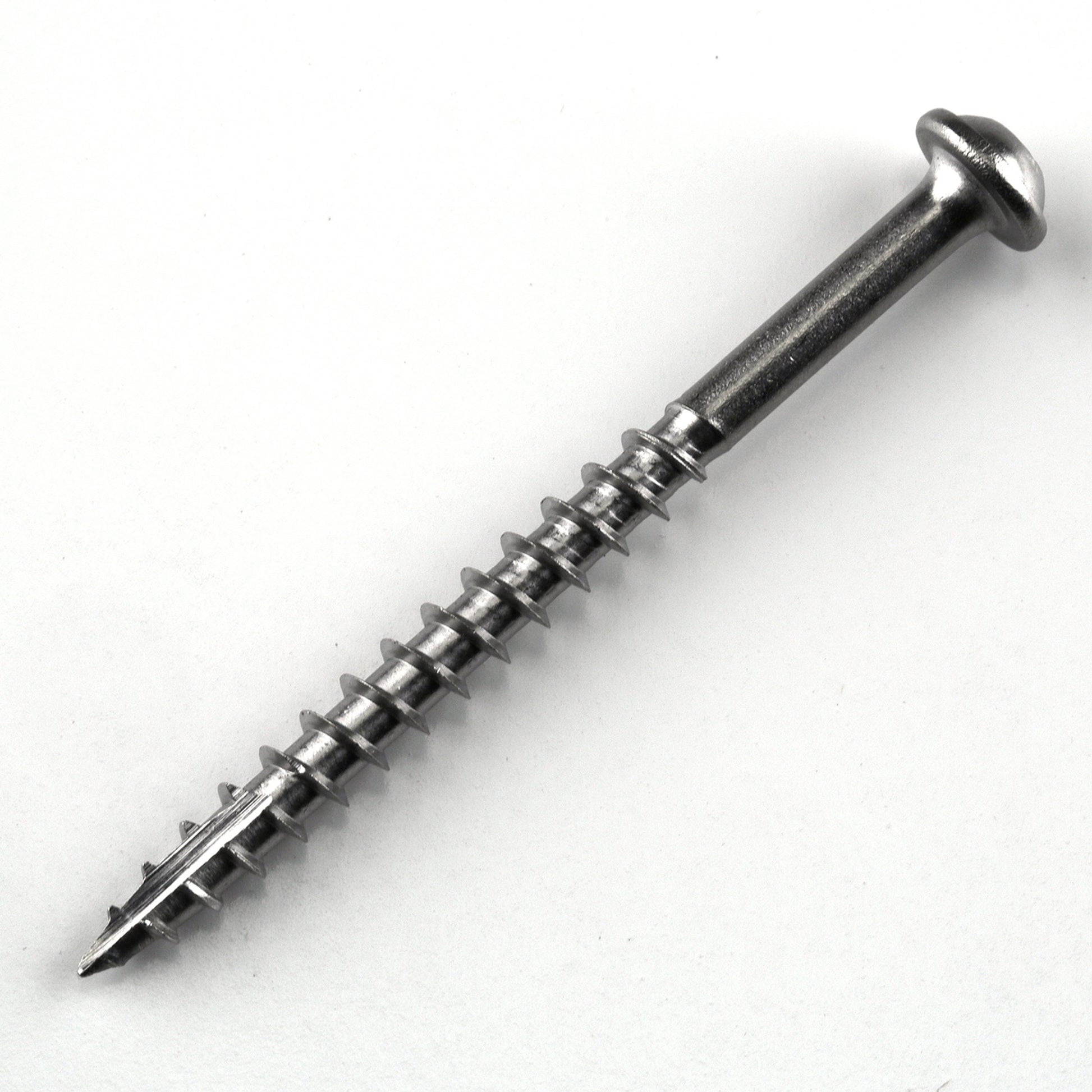10 x 2-1/2 Crs WH SS Screw 50 alt 1