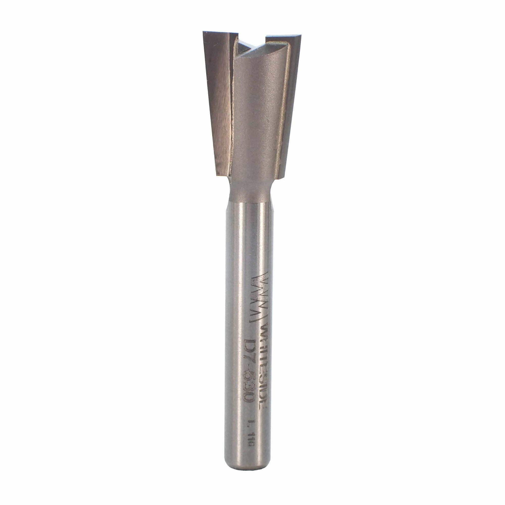 D7-530 Replacement Router Bit Dovetail 1/4" Shank 17/32" D x 7 Degree alt 0