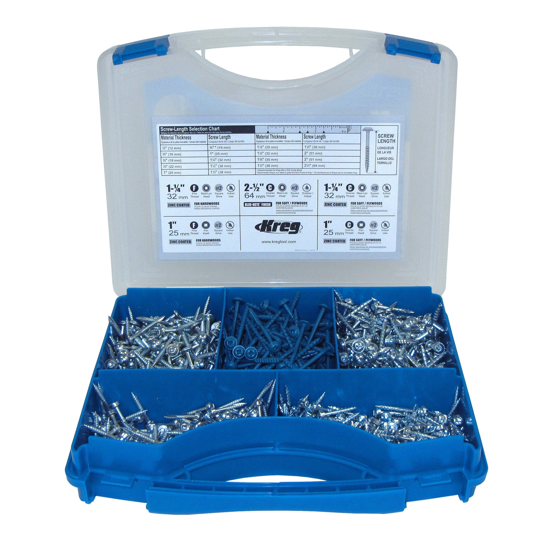 Pocket Hole Screw Kit SK03 alt 0