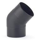 4" OD ABS 45-Degree Elbow Dust Collection Fitting alt 0