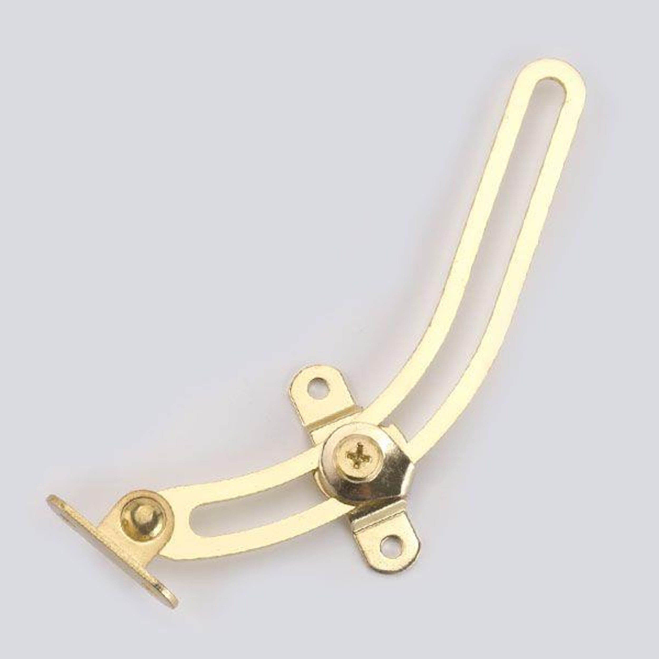 Lid Support Handle National Curved Right Hand Friction Lid Support with Screws | Woodcraft