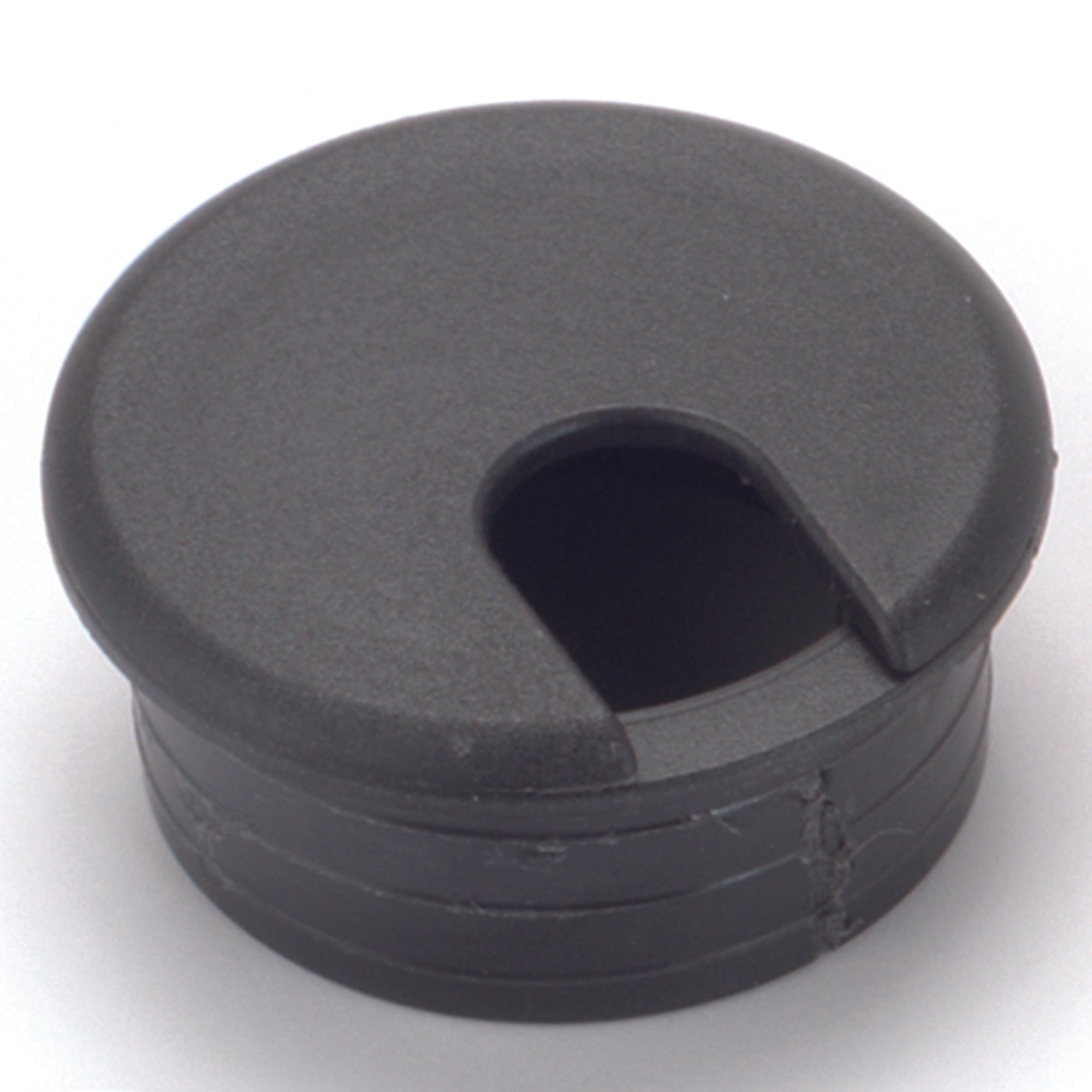 2" Cable Management Plastic Grommet Black alt 0