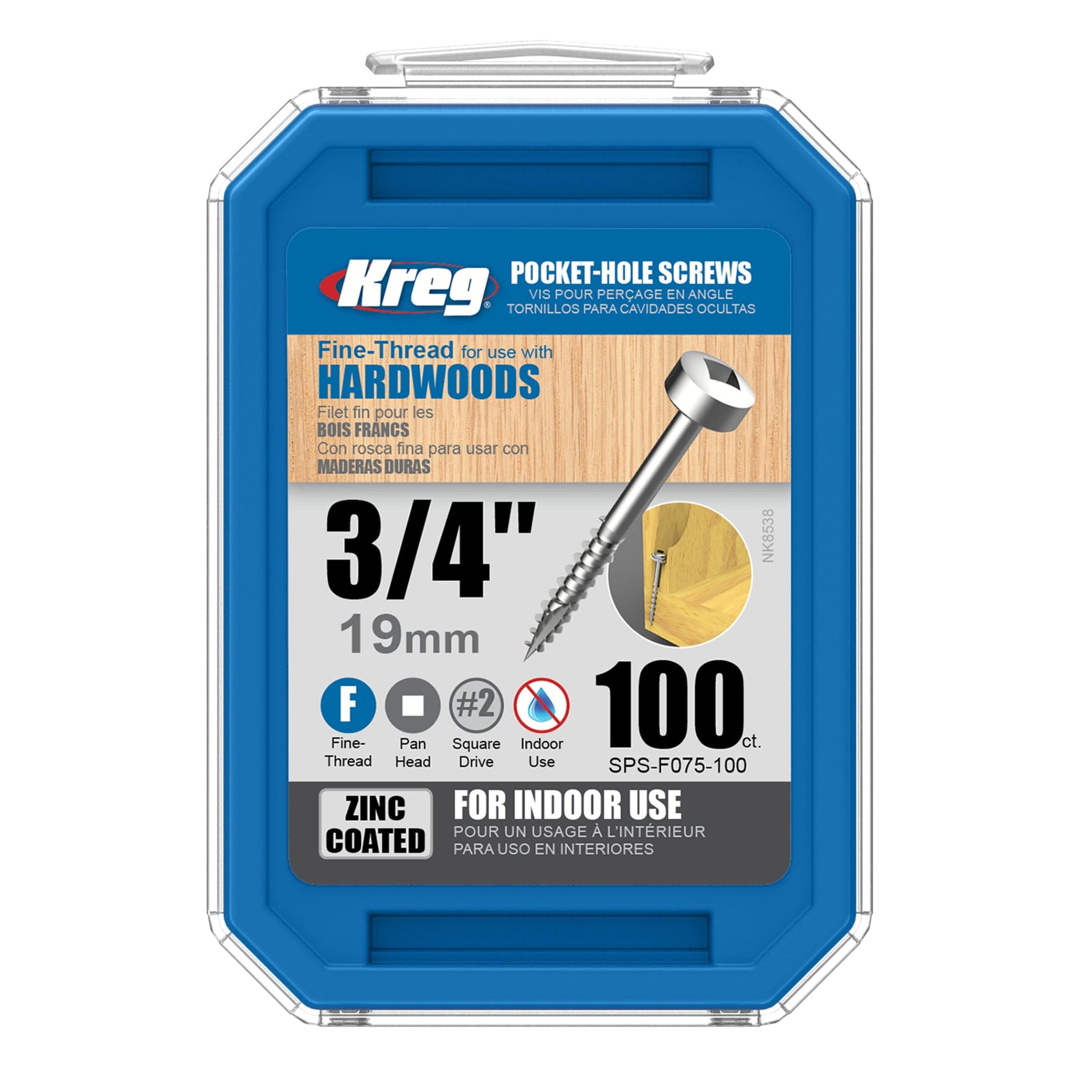 Kreg Pan Hd Screw .75in 100pc alt 2