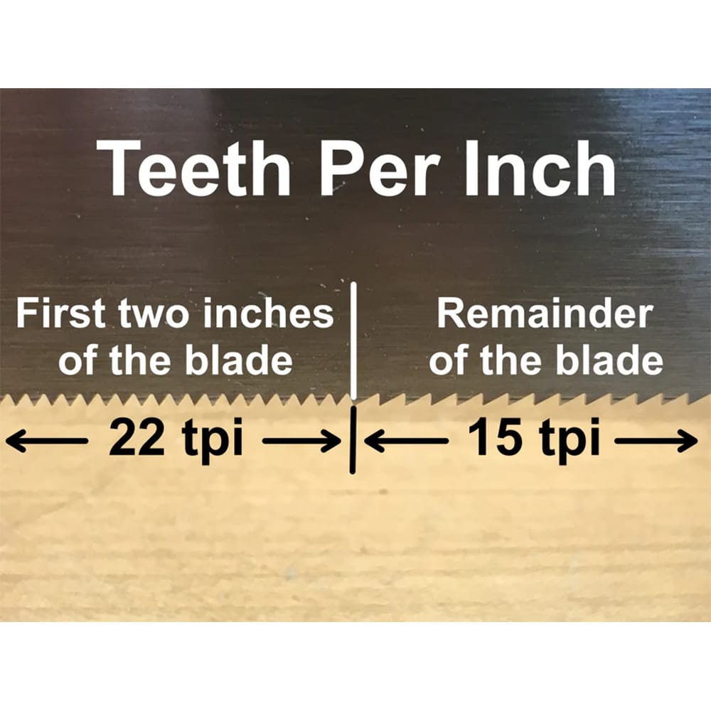 Black Resin Dovetail Hand Saw - Regular Size