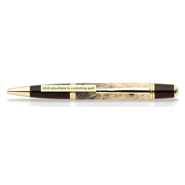 Buckeye Burl Nat Pen Blk 1pc alt 1